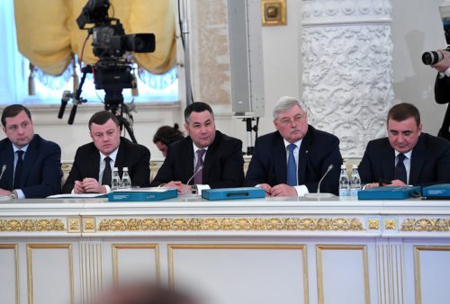 Губернатор Игорь Руденя принял участие в заседании Государственного совета